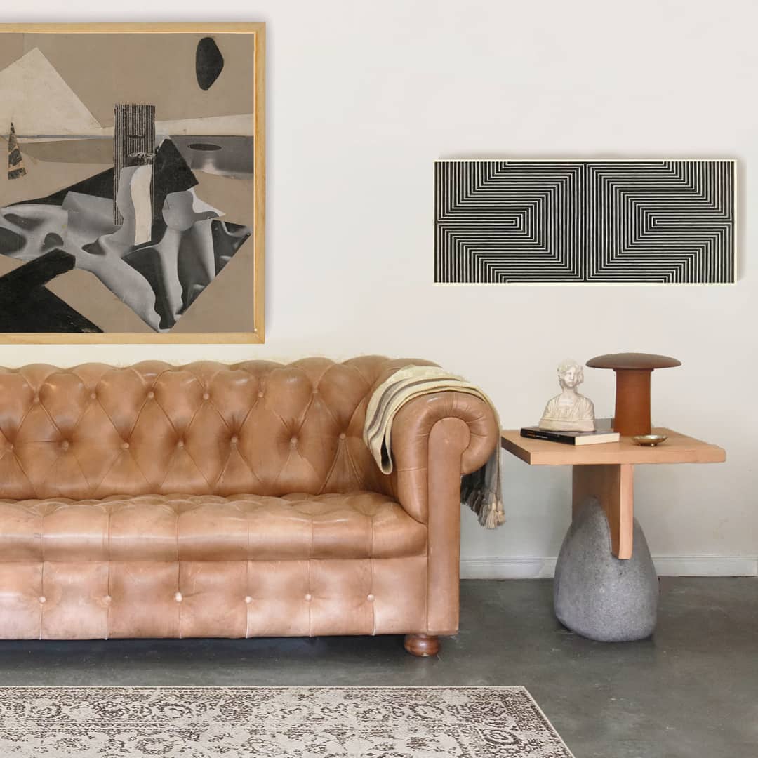 Mesa lateral roca natural T