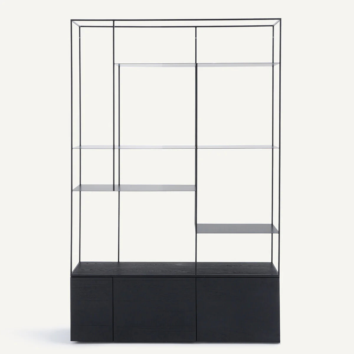 ESTANTERÍA KANATO CUBO ABEDUL BLACK