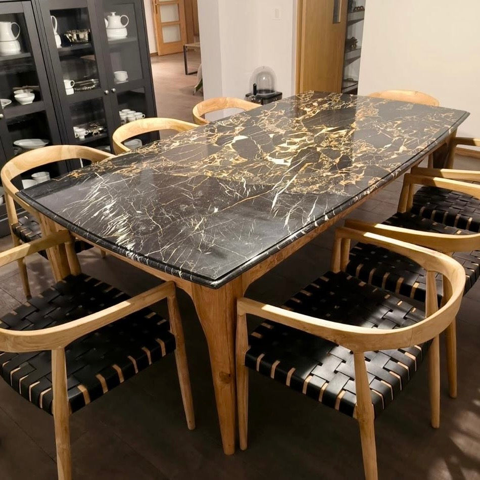 Mesa Comedor mármol Portoro