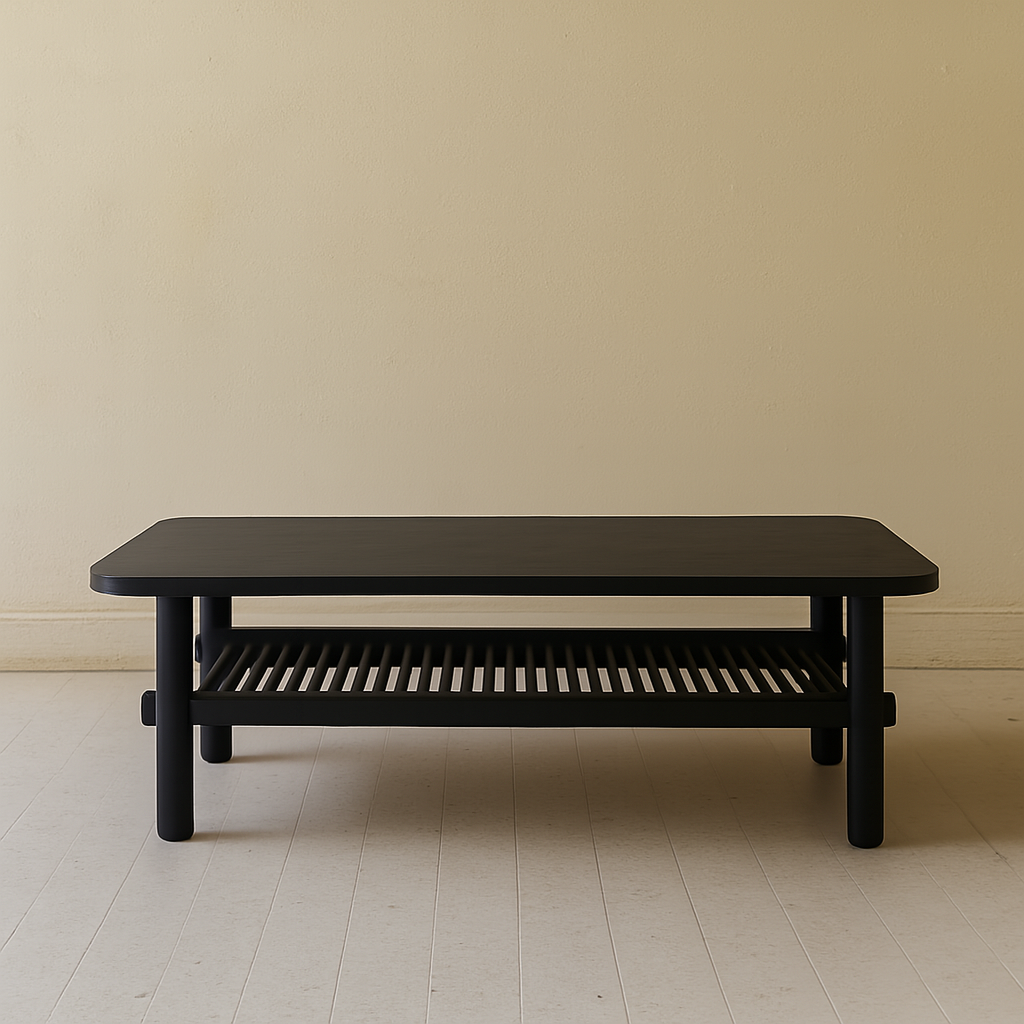 Mesa de centro Portoro en lenga black