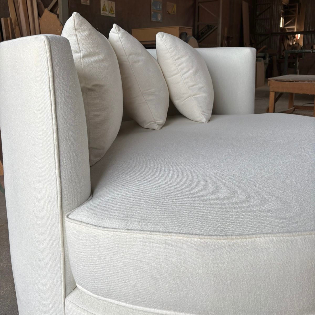 Sillón Argos en tela Lino