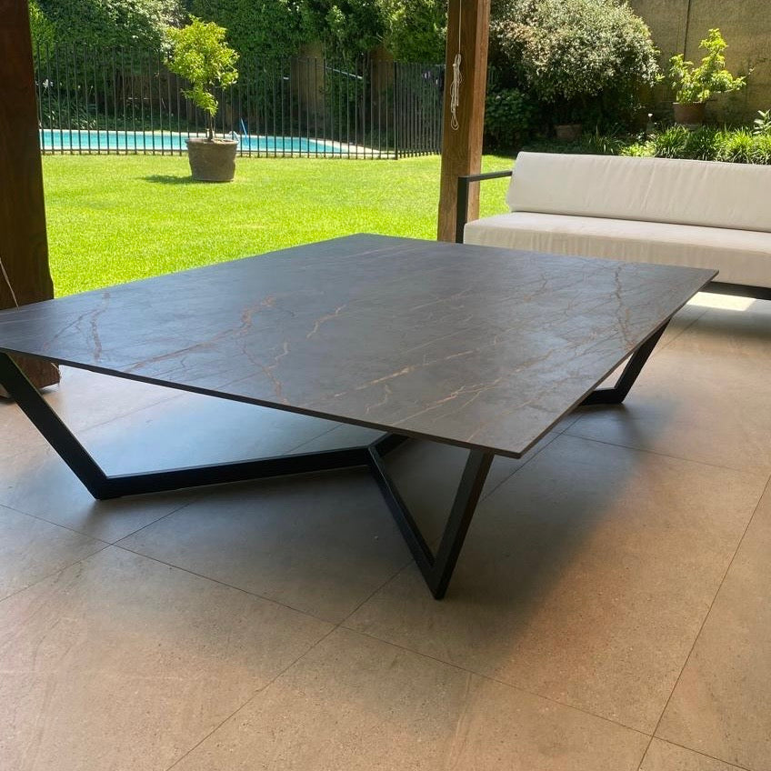 Mesa de centro piedra sinterizada