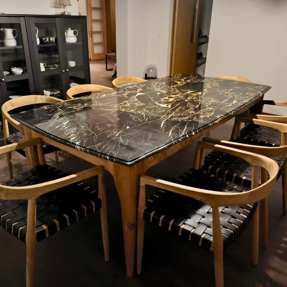 Mesa Comedor mármol Portoro