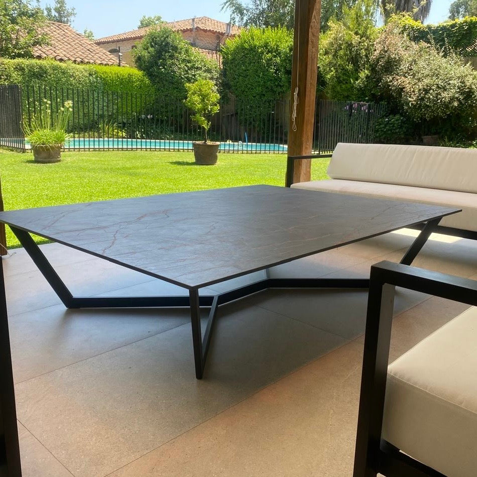 Mesa de centro piedra sinterizada