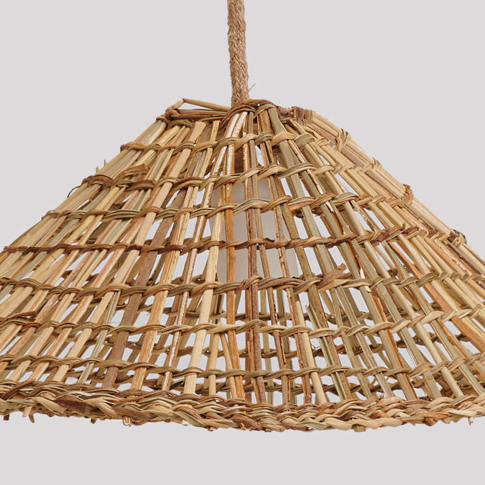 Lámpara de pared Calafquén Manila + Soporte madera a elección