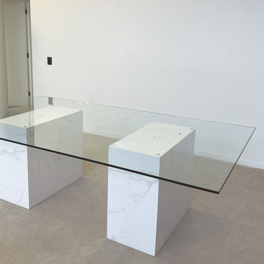 Mesa de Comedor Marmol Contemporaneo II