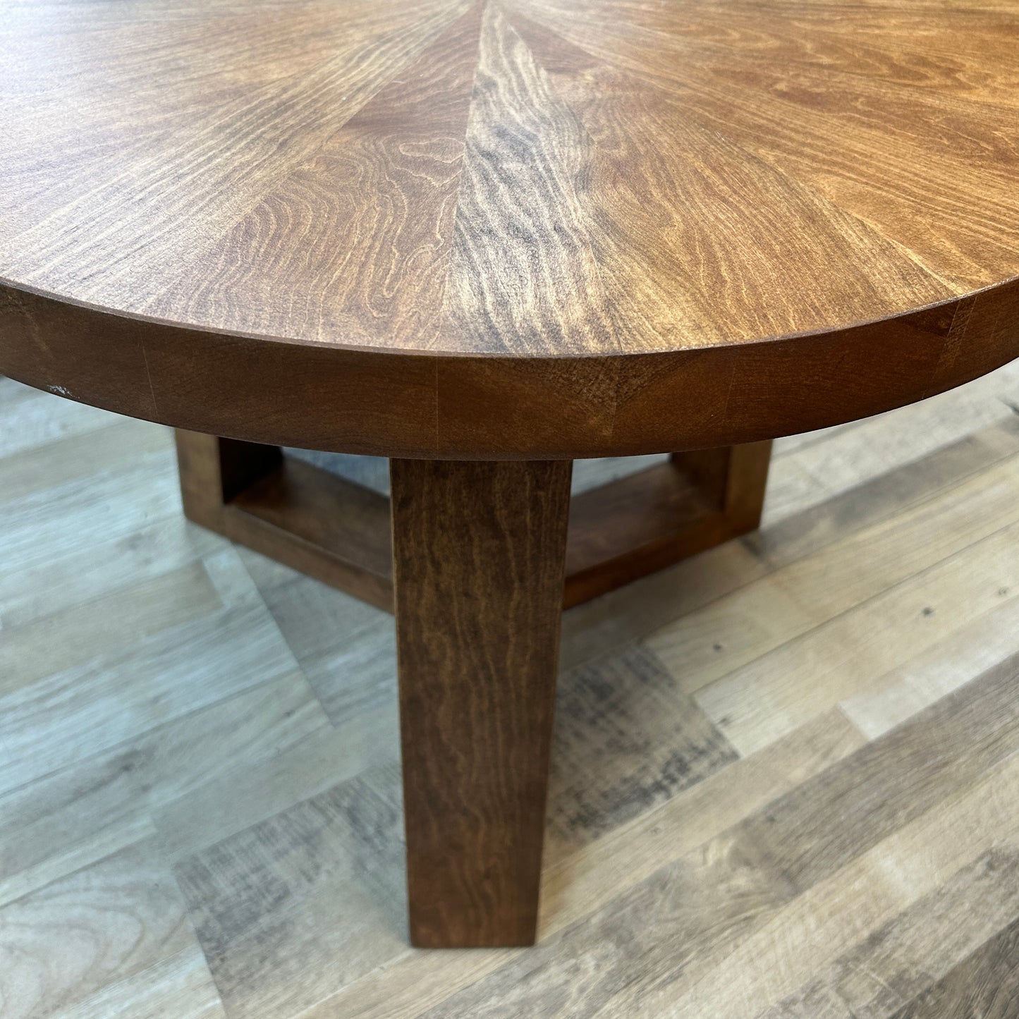 Mesa de Centro Mocca en lenga teñida