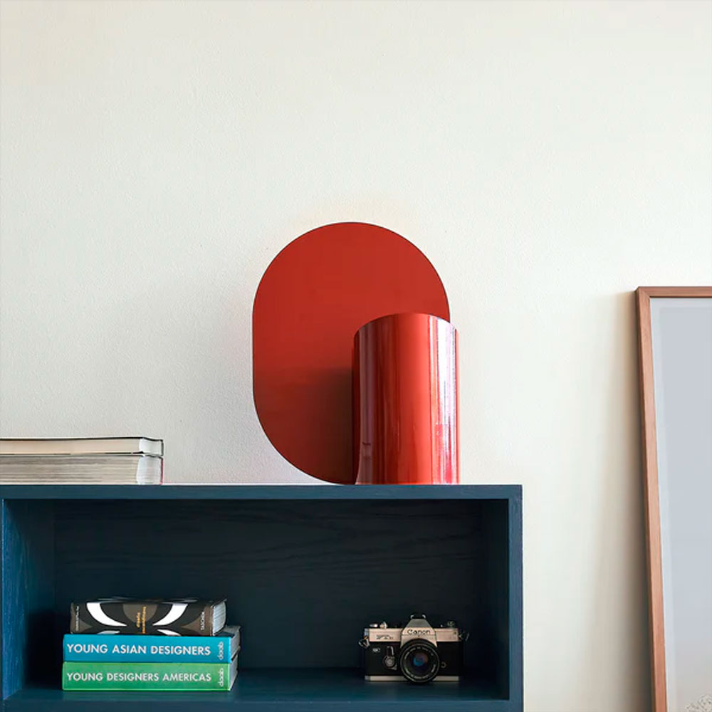 Lámpara Ciro Roja - Brillante