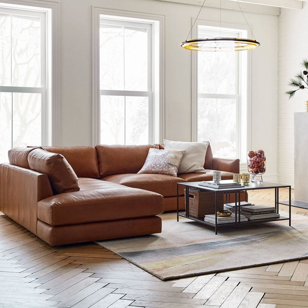 Mesa de centro cuadrada vara metal black