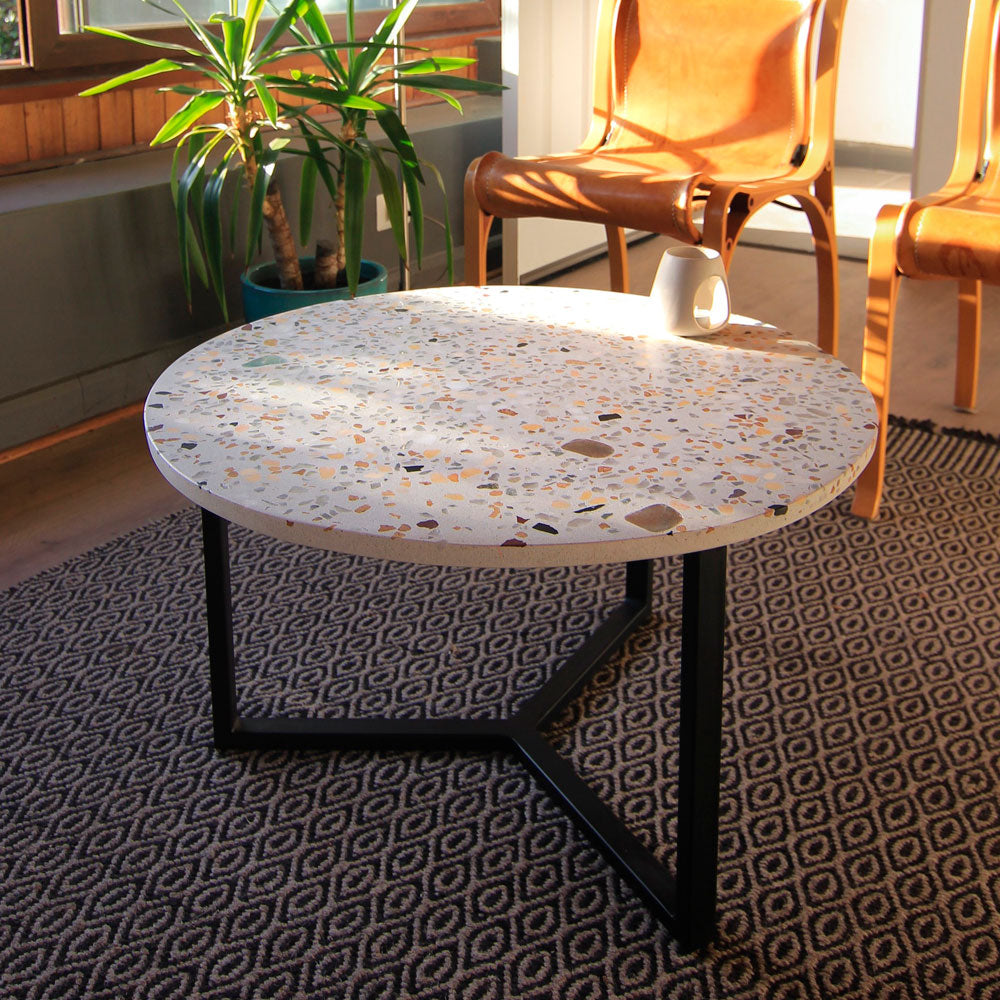 Mesa de centro en terrazo MCS08