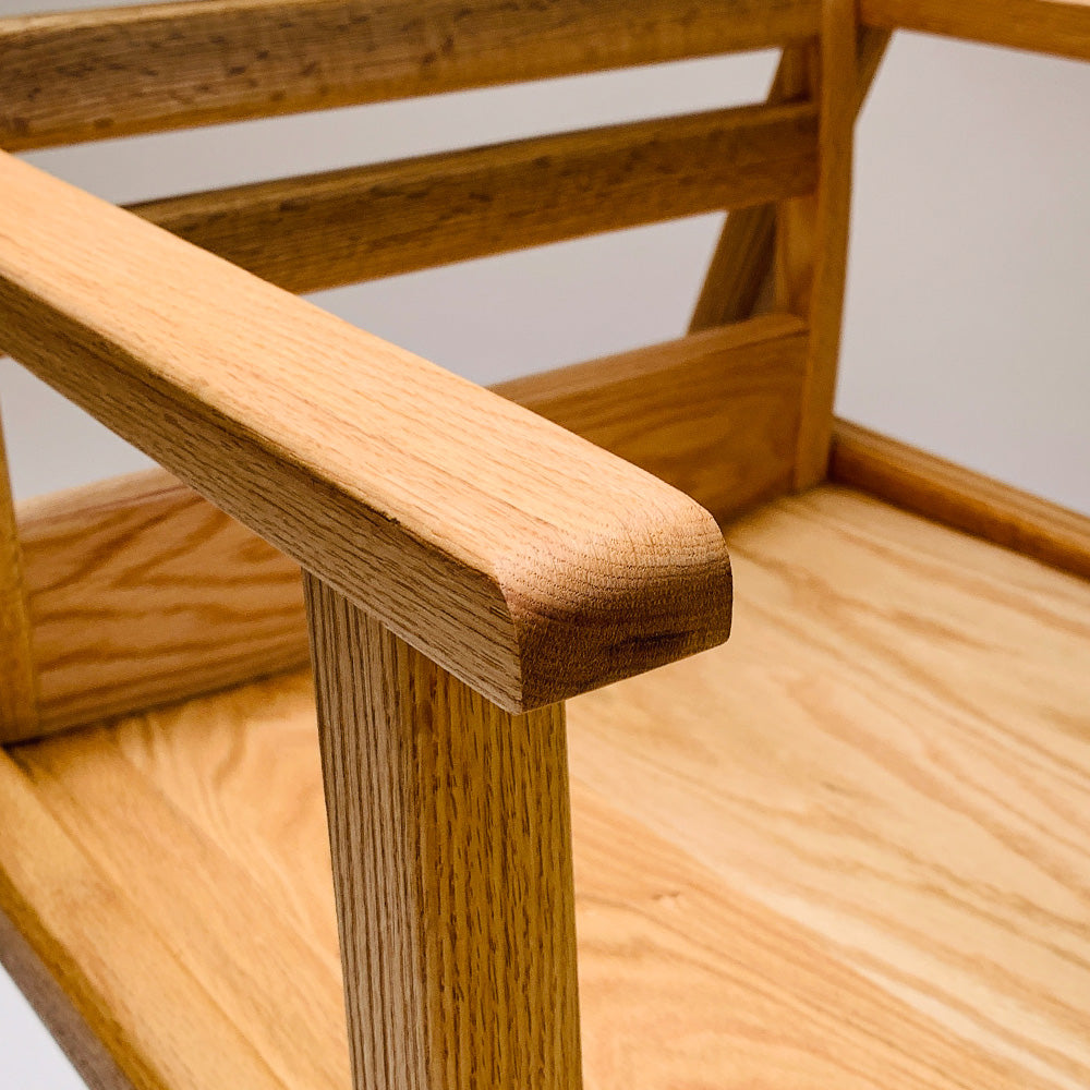 Sitial Francisco roble americano