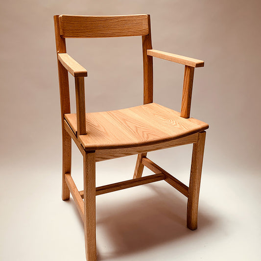 Silla Francisco II en roble americano