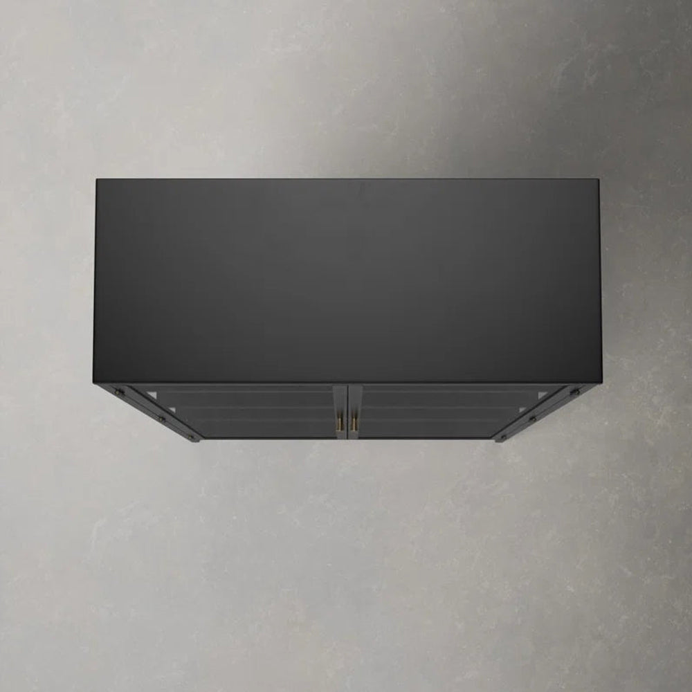 Vitrina 90 Luxe Metal Black