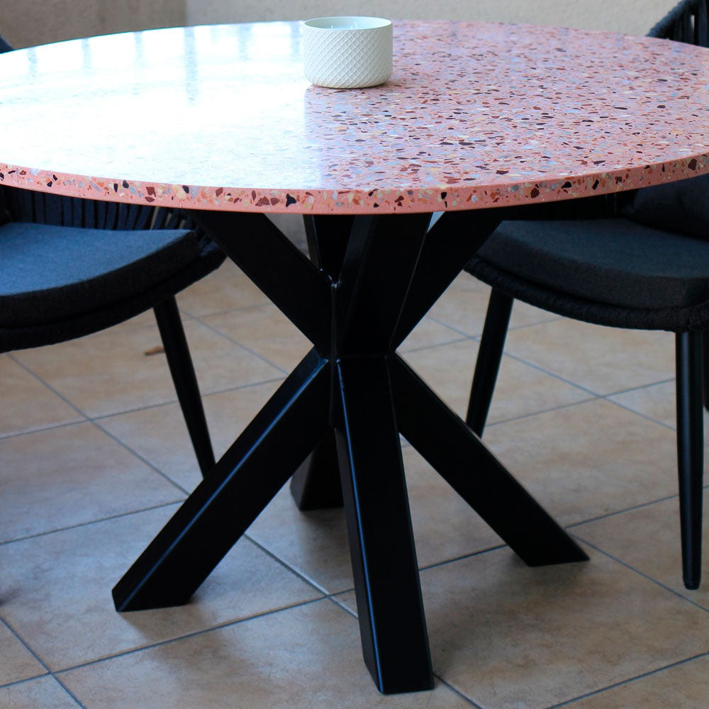 Mesa de comedor en terrazo MCOS05