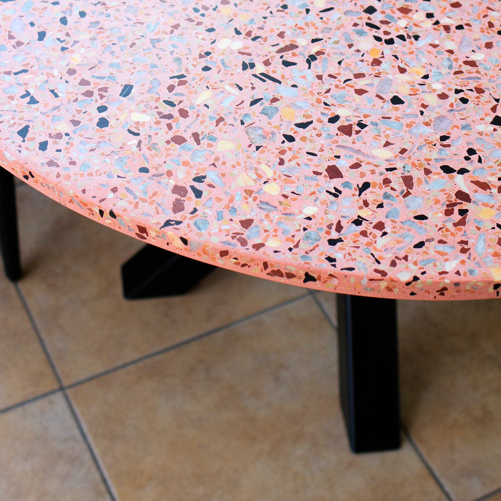 Mesa de comedor en terrazo MCOS05