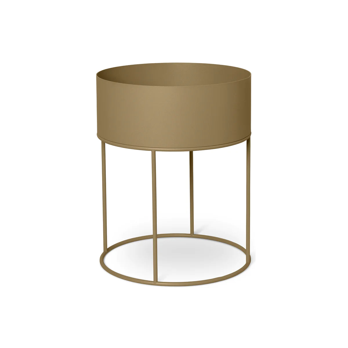 Macetero repisa circular 40 | Metal Olive