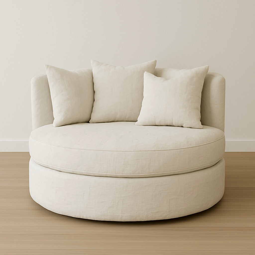 Sillón Argos en tela Lino