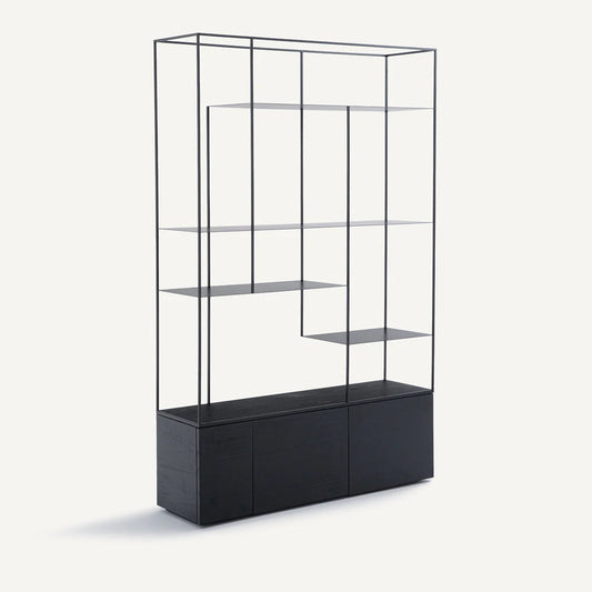 ESTANTERÍA KANATO CUBO ABEDUL BLACK