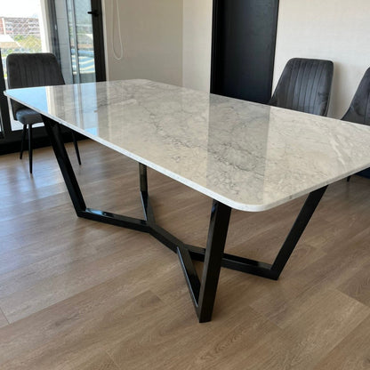 Mesa Comedor mármol Y Black