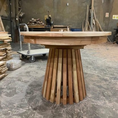 Comedor palillaje extensible en roble americano