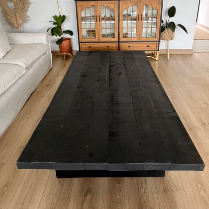 Mesa de centro old black III