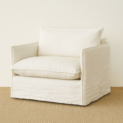 Sillón Corinto en tela Lino
