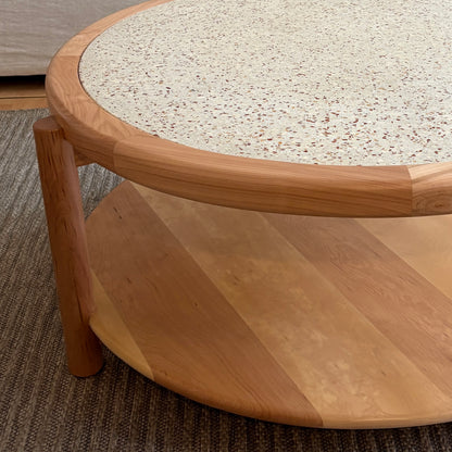 Mesa de centro Terrazo y lenga