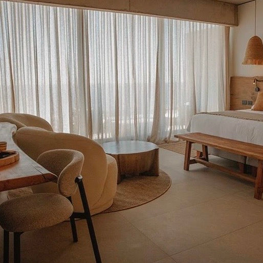 Mesa de Centro Luxe en lenga teñida