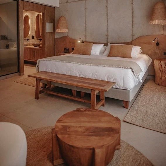 Mesa de Centro Luxe en lenga teñida