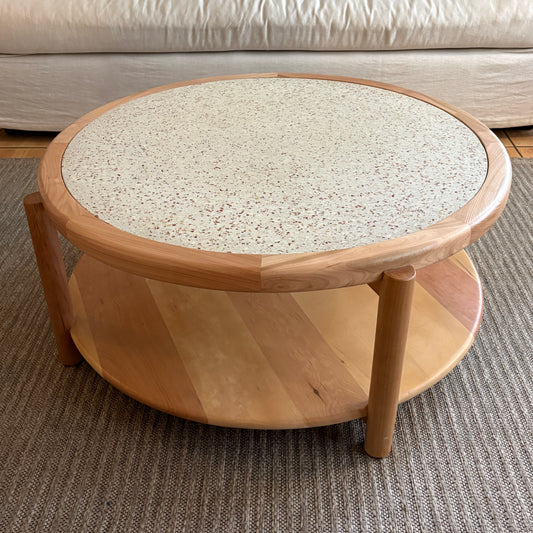 Mesa de centro Terrazo y lenga
