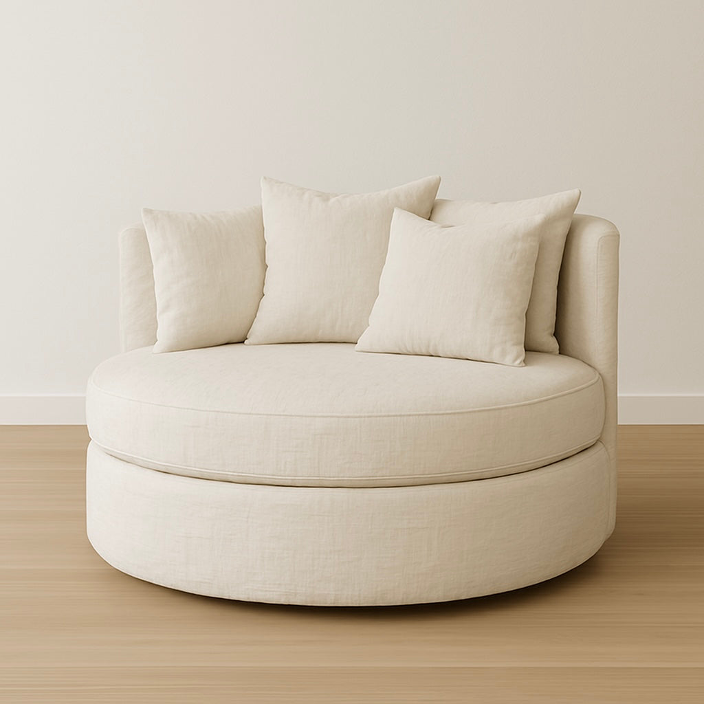 Sillón Argos en tela Lino