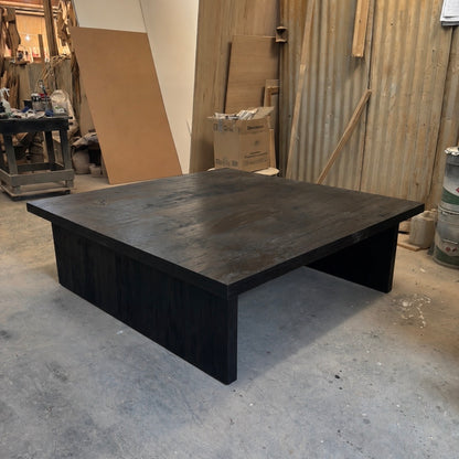 Mesa de centro roble black