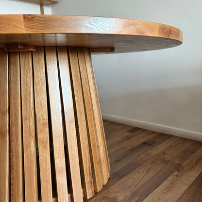 Comedor palillaje en roble americano