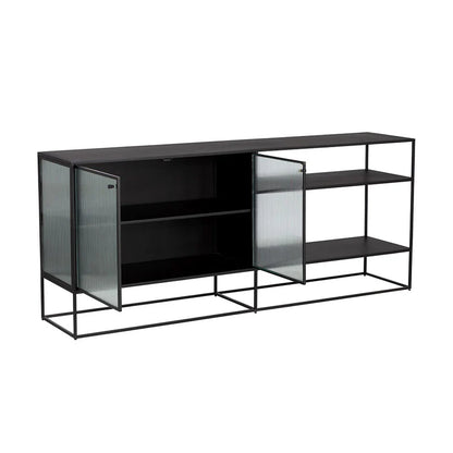 Buffet Eclissio metal y vidrio