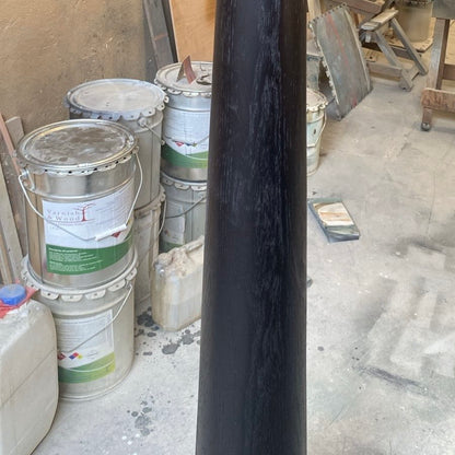 Base de Lámpara en roble americano black
