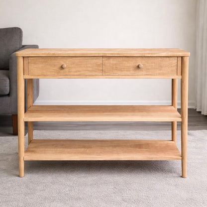 Arrimo torneado en lenga natural