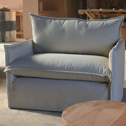 Sillón Corinto en tela Lino