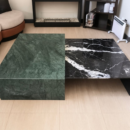 Mesa de Centro nido en Mármol tipo corchete
