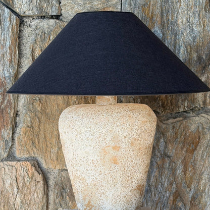 Lámpara de mesa Black Sal cerámica gres