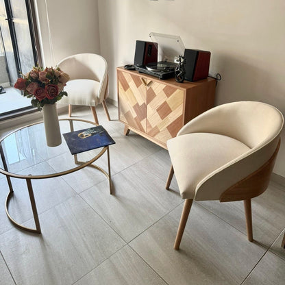 Silla / Sitial lenga oval