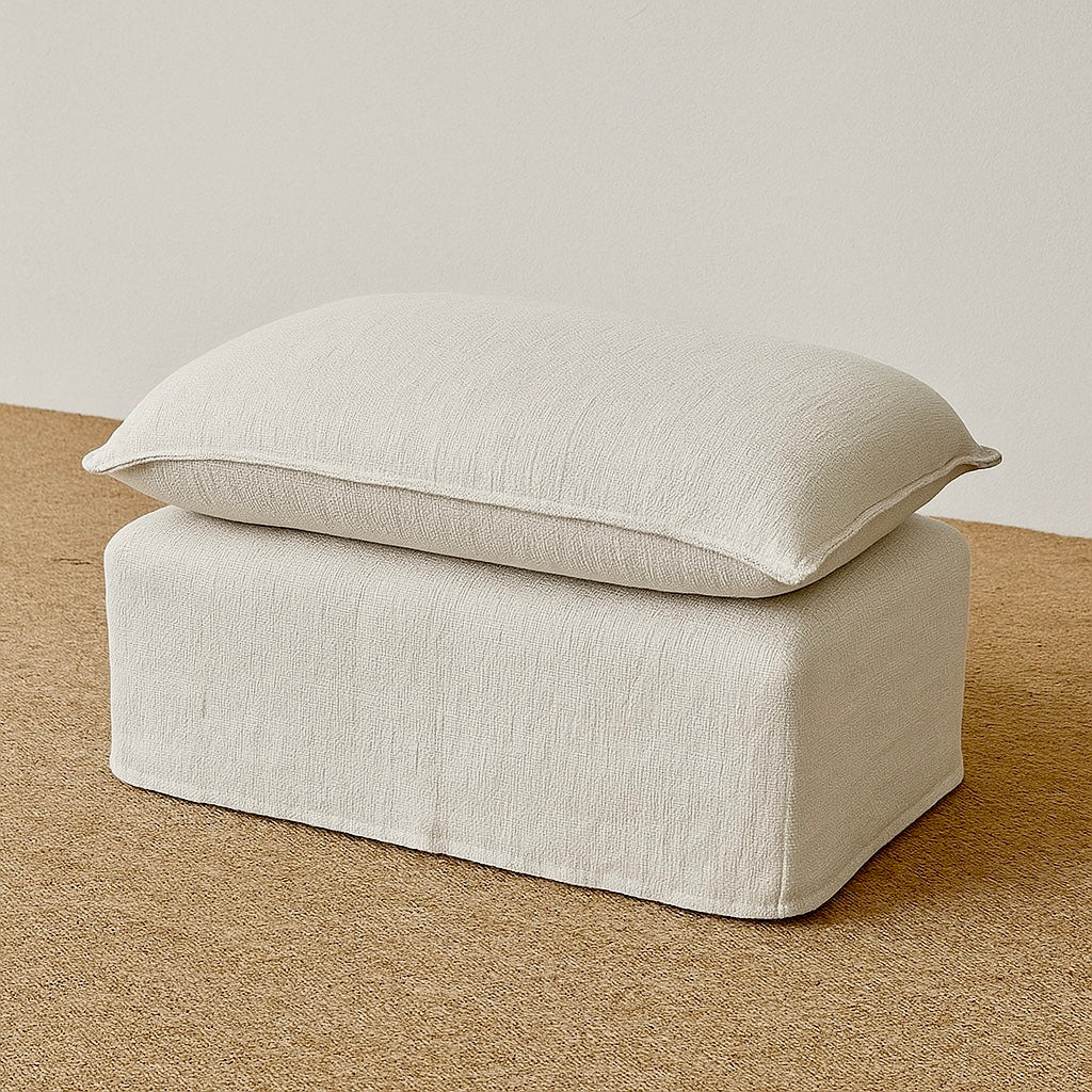 Pouf Creta en Lino S