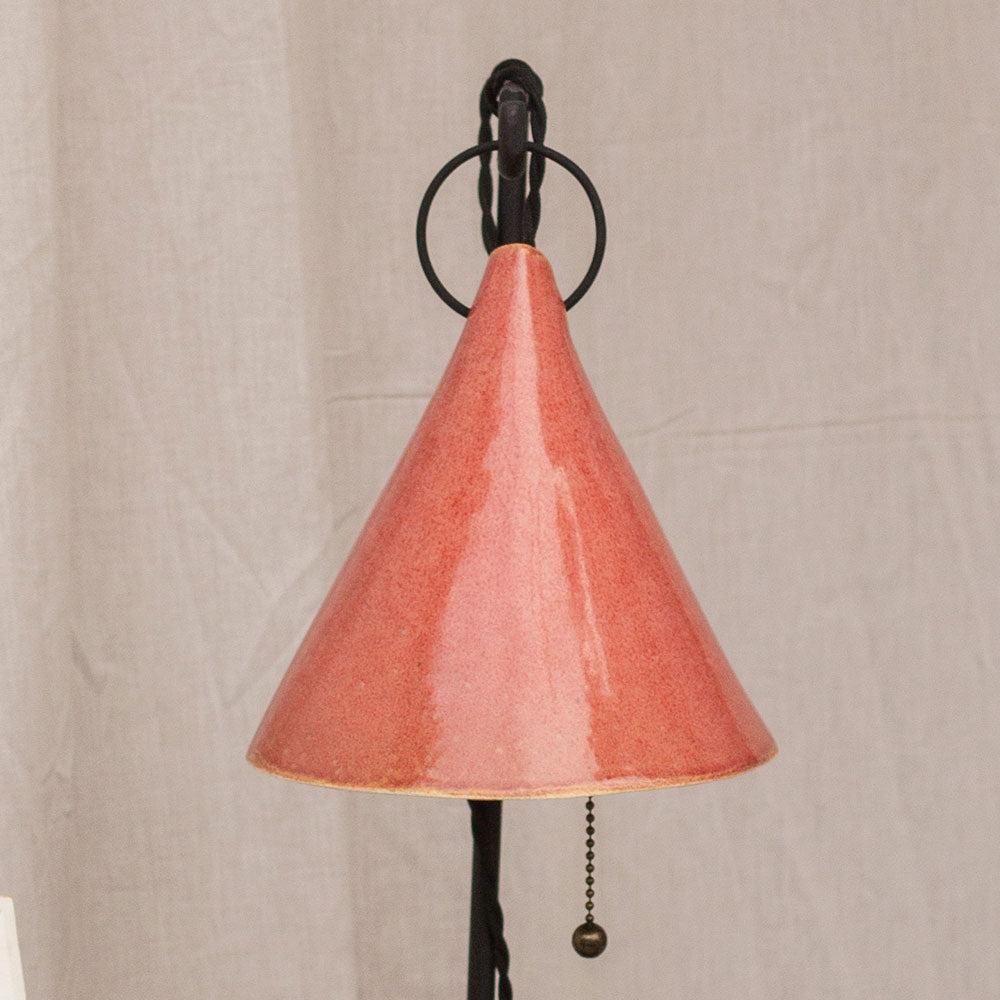 Lámpara de mesa LP cerámica gres Pink