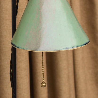 Lámpara de mesa LP cerámica gres Verde