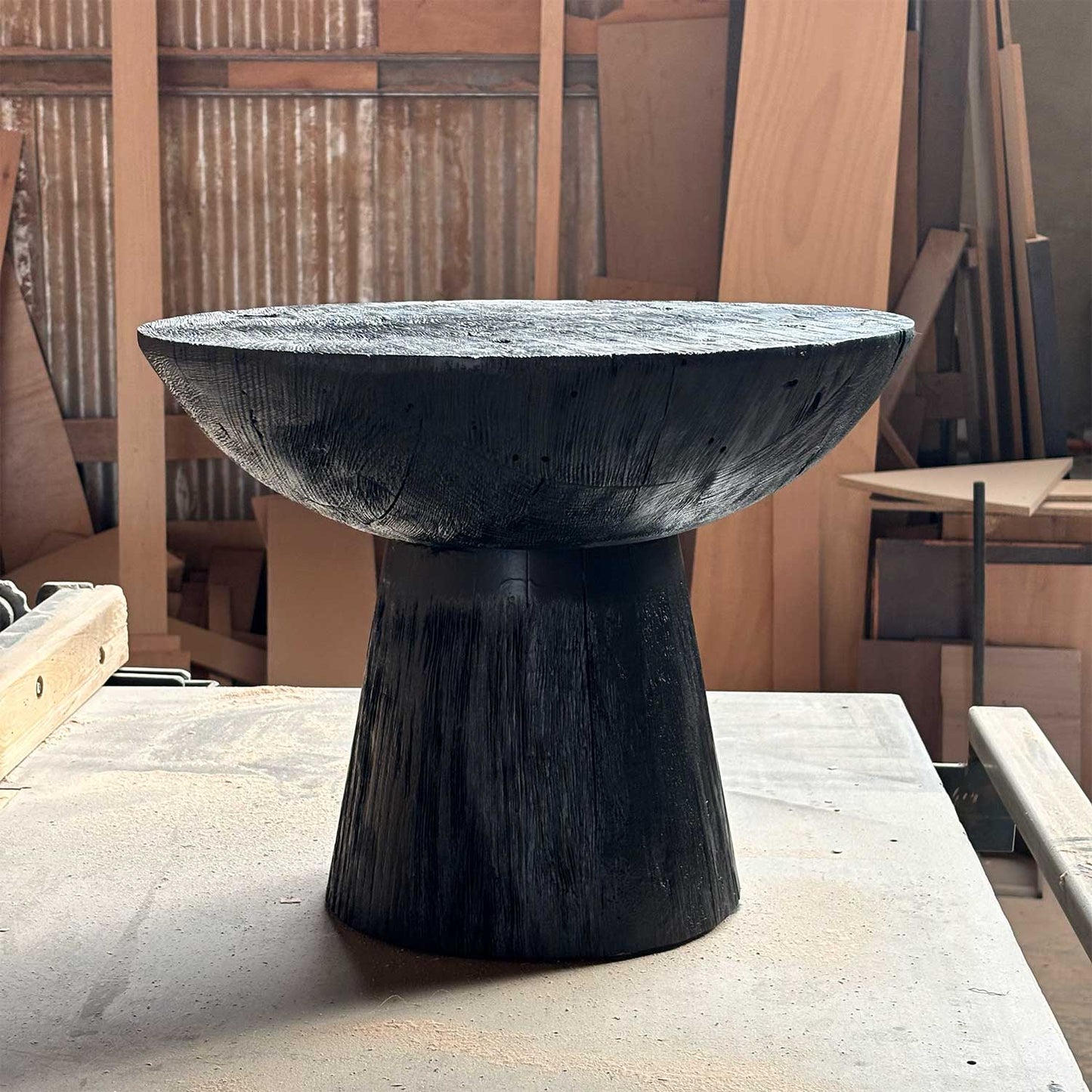 Mesa lateral rustica black