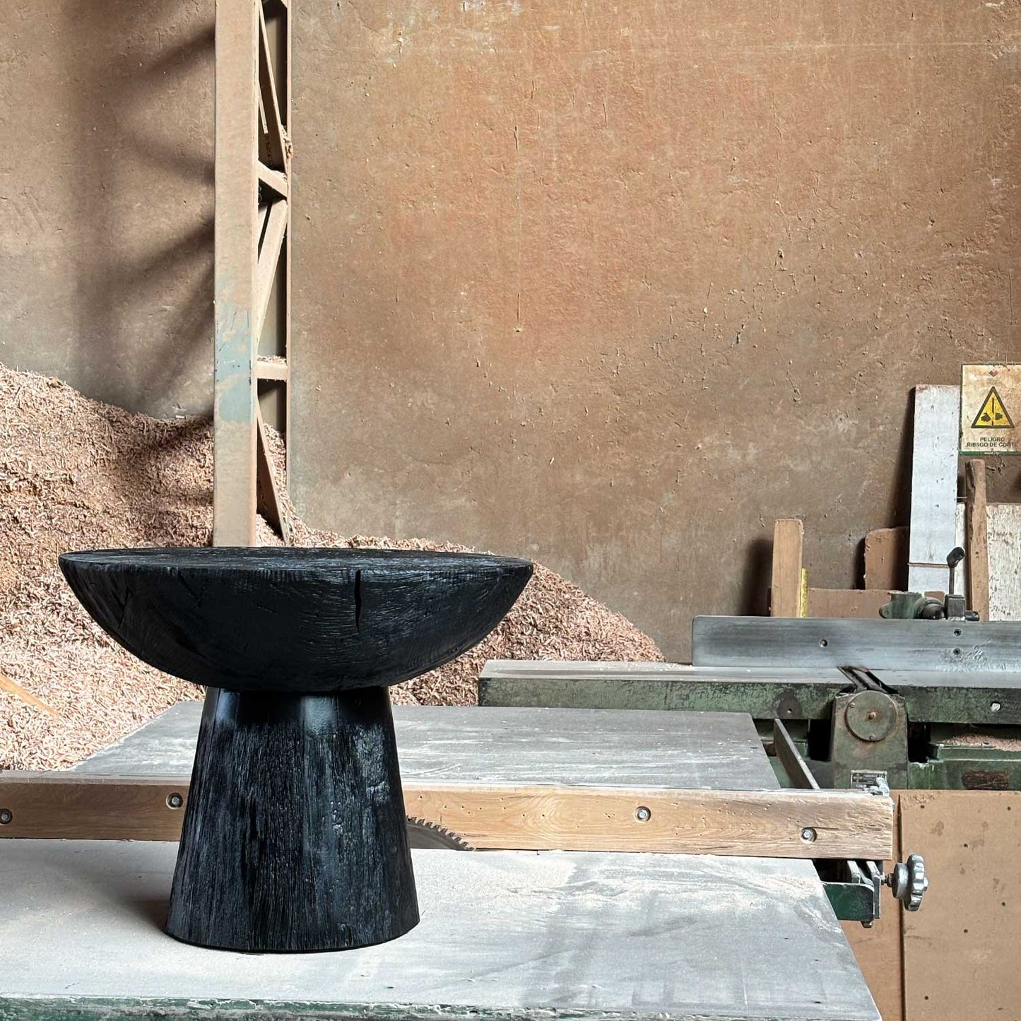 Mesa lateral rustica black