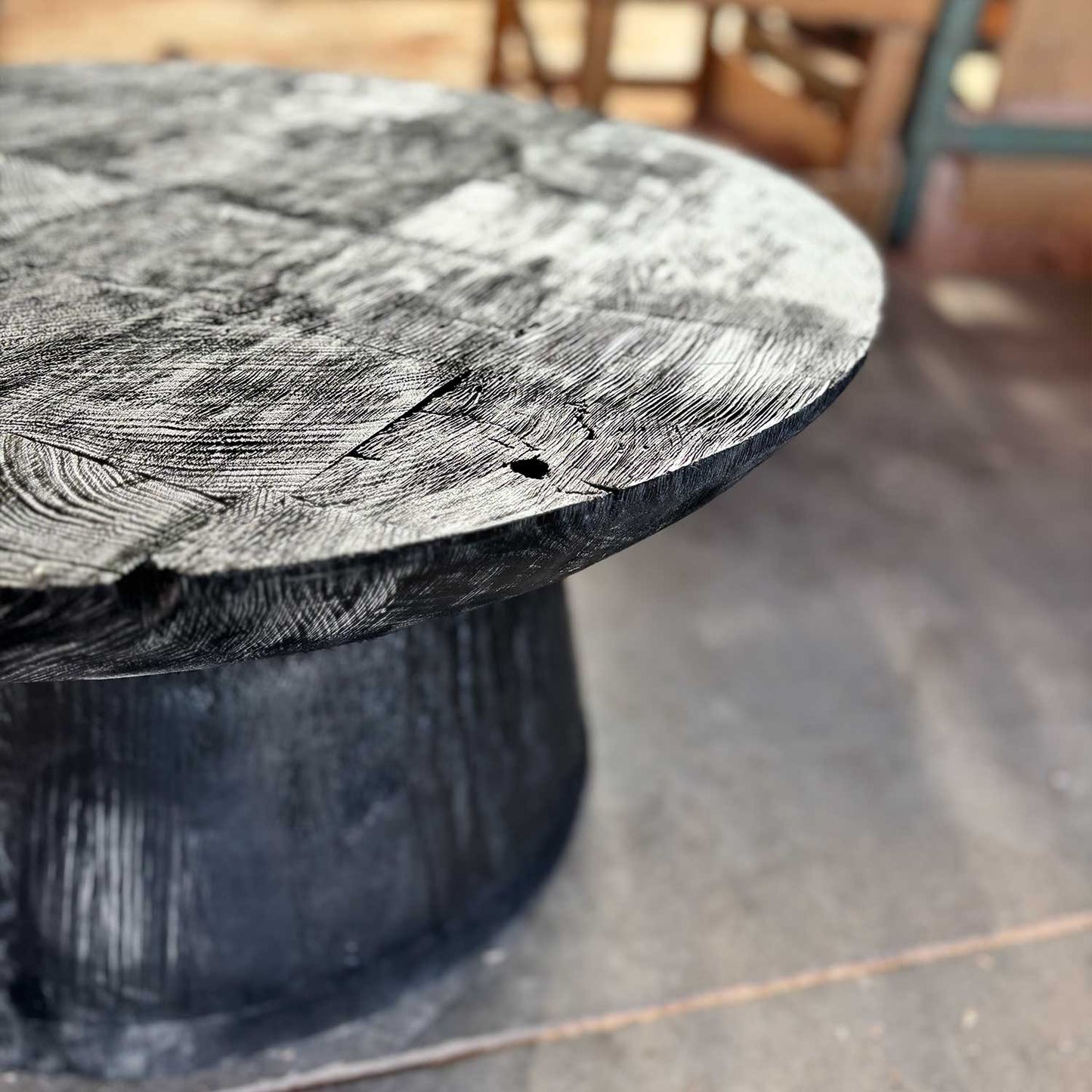 Mesa de Centro rústica black