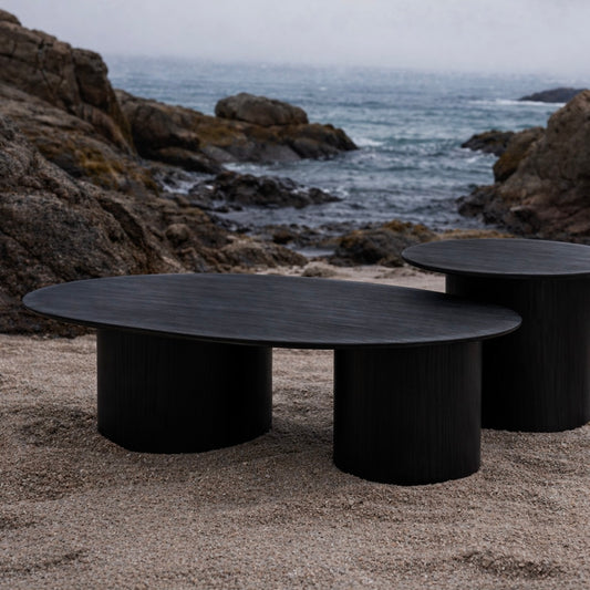 Mesas de centro nido en castaño black ll