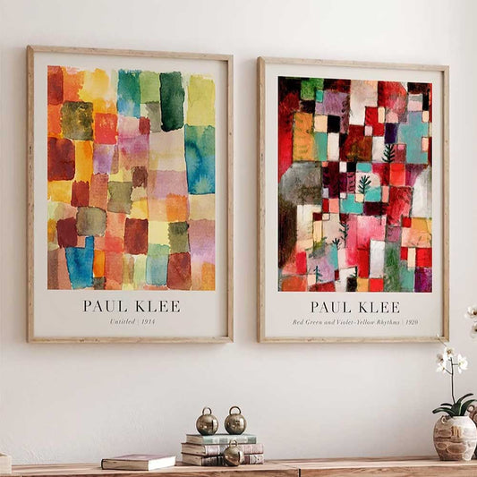 2 Cuadros Paul Klee