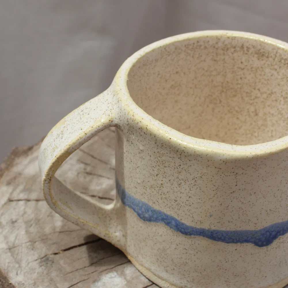 Taza té cerámica gres